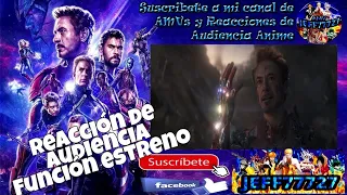 AVENGERS ENDGAME Reacción de Audiencia (4/5) AUDIENCE REACTION