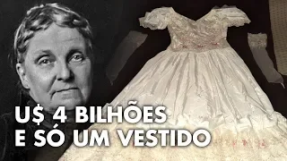 A BILIONÁRIA QUE USOU O MESMO VESTIDO A VIDA INTEIRA