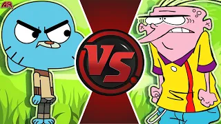 GUMBALL vs EDDY! (The Amazing World of Gumball vs Ed, Edd n Eddy) | CARTOON FIGHT CLUB Episode 345