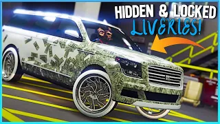 *MERGE PATCHED* Obtain/Apply Hidden + Locked Liveries! | GTA 5 Online