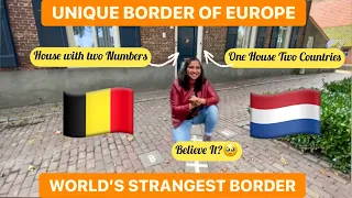 World's Most Complex Border | 1 Town in 2 Countries | Baarle Nassau & Hertog | Netherlands & Belgium