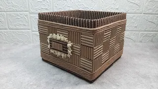 Why I never Throw Away Cardboard/DIY Storage Basket