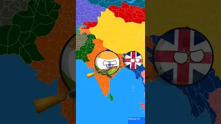 AkhandBharat 🇮🇳VS British Empire part2 #countryballs#nutshell #countryballanimation #ww3#shortsviral