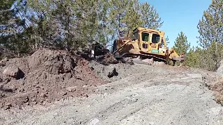 #dozer ile ormanyolu yapımı tek bölüm part1 #bulldozer #caterpillar #heavyequipment #work #cat #jcb