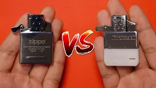 Zippo vs Thunderbird Butane Lighter Insert