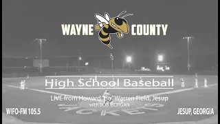 Wayne County Baseball at SE Bulloch 4-18-24