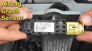 Airbag Crash Sensor Removal and Refitting - Nissan Micra K12
