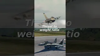 MiG 29 vs F 16 Comparison