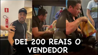 Wesley Safadão Ajuda Vendedor de Chicletes + Esqueceu Tirulipa Na Live