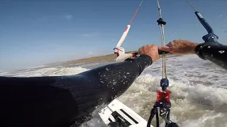 Waveriding kitesurf Storm Lorenzo Isle of Wight