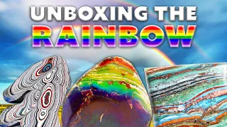 Rainbow Gems | Unboxing Colorful Gemstones