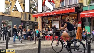 🇫🇷[PARIS 4K] WALK IN PARIS "PARIS BEST CAFÉ STREET(RUE DE BUCI)" (4K60 FPS VERSION) 24/MARCH/2024