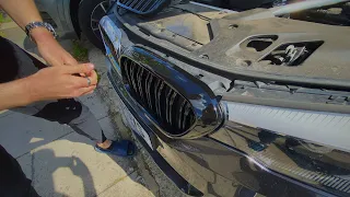 BMW 5 Series G30 Kidney Grille Change | Quick & Easy Way to Change the Grille