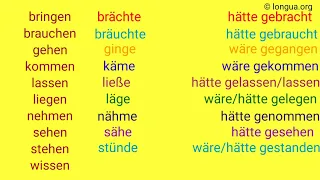 Konjunktiv üben, Dativ üben, Deutsch lernen, Deutsche Grammatik, #deutsch #germangrammar #longua