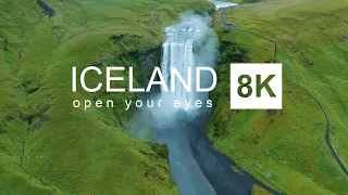 Iceland in 8K ULTRA HD HDR - ice vs green, who is win ! (60 FPS)