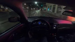Mercedes E220cdi w211Driving at Night