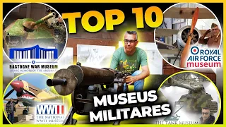 TOP 10 MUSEUS MILITARES QUE VOCÊ DEVE CONHECER - Viagem na Historia