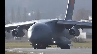 4K | Two Minutes "Extreme Sound!" | Y-20A - PLAAF at LOWI-Innsbruck Airport | 03.2023