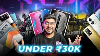 Top 5 Best GAMING Smartphone under ₹30,000 in 2023 | Best Mid-Range Flagship Phone Under Rs.30000