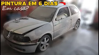 REFORMANDO GOL 2001- EM CASA?