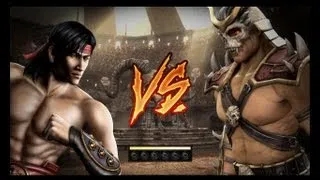 Mortal Kombat Komplete Edition PC Лю Канг VS Шао Кан