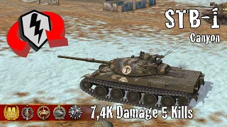 STB-1  |  7,4K Damage 5 Kills  |  WoT Blitz Replays