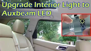 Upgrade Interior Light to LED Nissan Pathfinder - Auxbeam 194 T10 Bulb