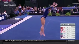 Kyla Ross (UCLA) 2018 Nationals Semifinals Floor 9.8875