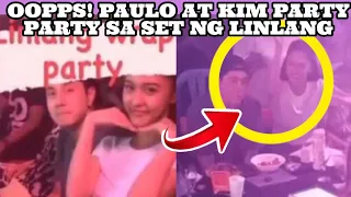 OOPS! PAULO AT KIM PARTY PARTY SA SET NG LINLANG