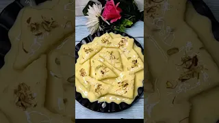 10 minutes dessert recipe || Custard bread dessert recipe || Easy dessert #shorts