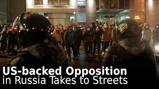 US-backed Russian Opposition Takes to Streets