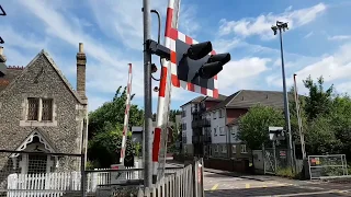 Tour of Aylesford Level Crossing with a Barrier Fault