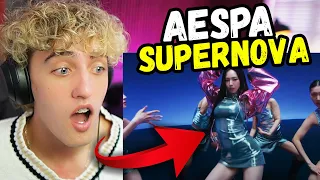 KARINA CHILL! aespa 에스파 'Supernova' MV - REACTION