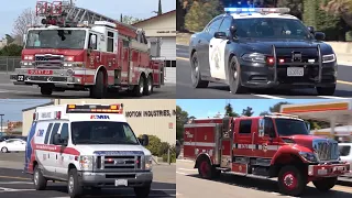 Fire Trucks, Police Cars & Ambulances Responding - Best Of 2021