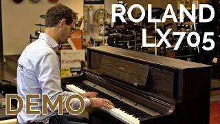 Roland LX705 Digitale Piano Demo | Joh.deHeer