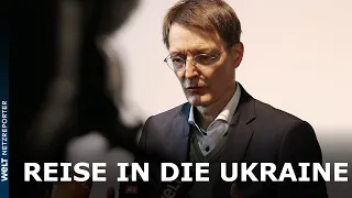 TREFFEN MIT UKRAINISCHEM GESUNDHEITSMINISTER: Karl Lauterbach reist in die Ukraine