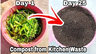 How to make compost from kitchen waste (Compost from Kitchen Waste)