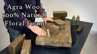 Agra Wool - An Alternative To Floral Foam 100% Natural And Biodegradable!