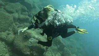 Scuba Diving the Sheraton Caverns in Kauai