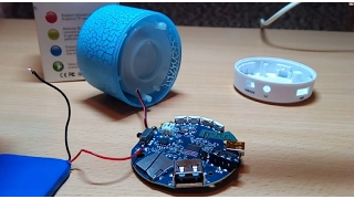 Disassembly and change the battery Super Bass Bluetooth speaker. Bluetooth speaker from AliExpress