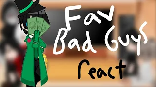 Favorite bad guys react 🫶||The Lorax|| PT 1/6