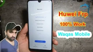 Huawei Frp/Google Bypass Waqas Mobile | Huawei Y7 Prime 2019 dub-lx1 FRP/Google Account Lock Bypass