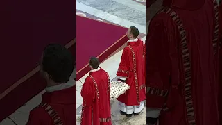 #papafrancesco presiede la Santa Messa nella Solennità dei Santi Pietro e Paolo Apostoli #shorts