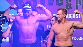 Sam Hyde vs. IAMTHMPSN • WEIGH IN & FINAL FACE OFF • DAZN Boxing