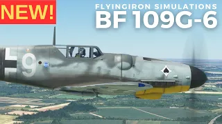 FlyingIron Simulations BF 109G-6 First Impressions Flight at Duxford - Microsoft Flight Simulator