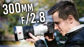 Sony 300mm f/2.8 G Master Lens: Their Lightest Super Telephoto!