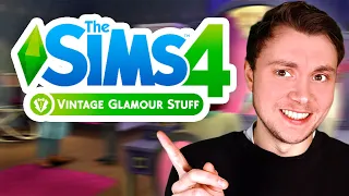 My Brutally Honest Review Of The Sims 4 Vintage Glamour Stuff