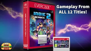 Evercade Indie Heroes Collection 2 - All 12 Games Announced - Gameplay of EVERY game!