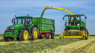 Senáže žita 2023 | John Deere 8500i [4K]