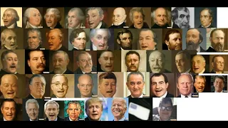 all 46 presidents and USA flag and me singing Harlem shake